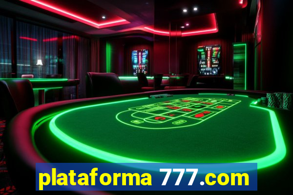 plataforma 777.com